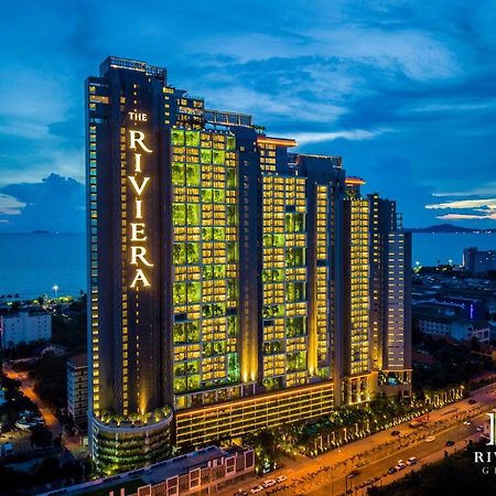 The Riviera Jomtien Studio Sea View High Floor Apartment Bagian luar foto